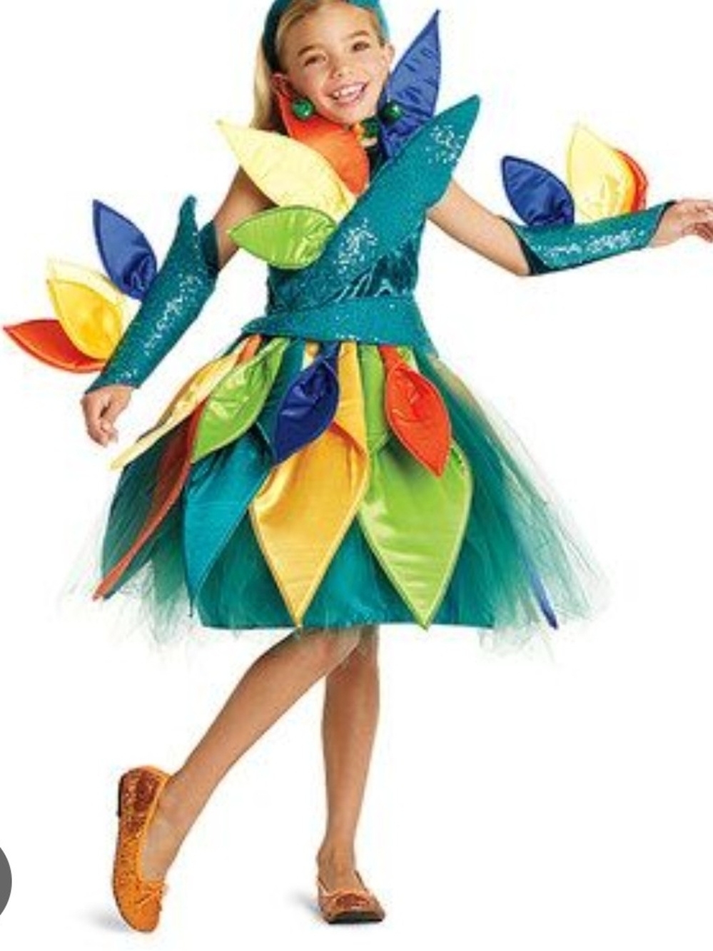 bird costumeSize: 16 child #fairycore #costume #rainbo